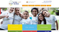 Desktop Screenshot of aldeiabetania.com.br